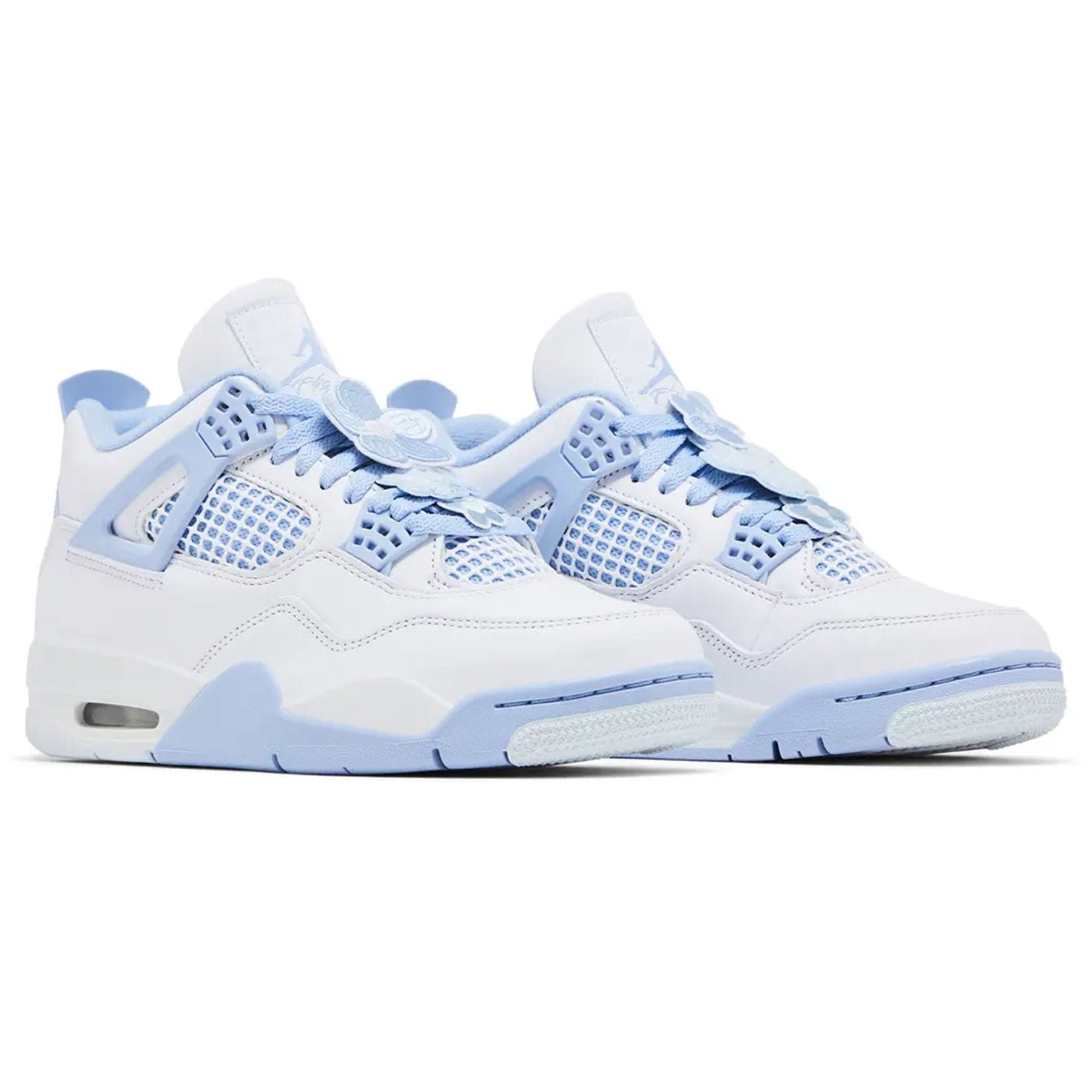 Air Jordan 4 Wmns Retro 'Forget Me Not' — UK 2.5 | EU 35.5 | US 5 — Back View
