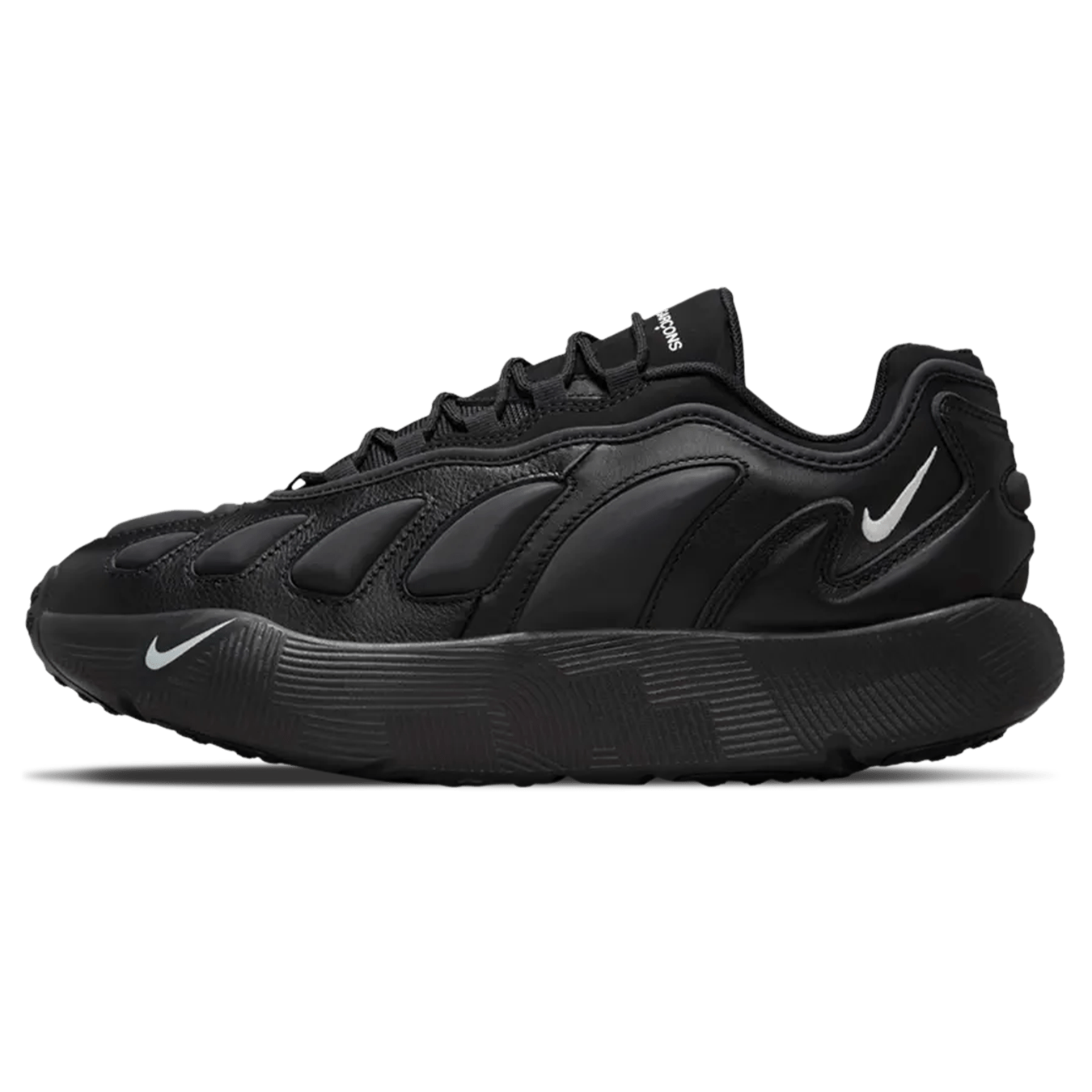 Comme des Garçons Homme Plus x Nike Sense 96 SP 'Black' — UK 3 | EU 35.5 | US 3.5 — Front View