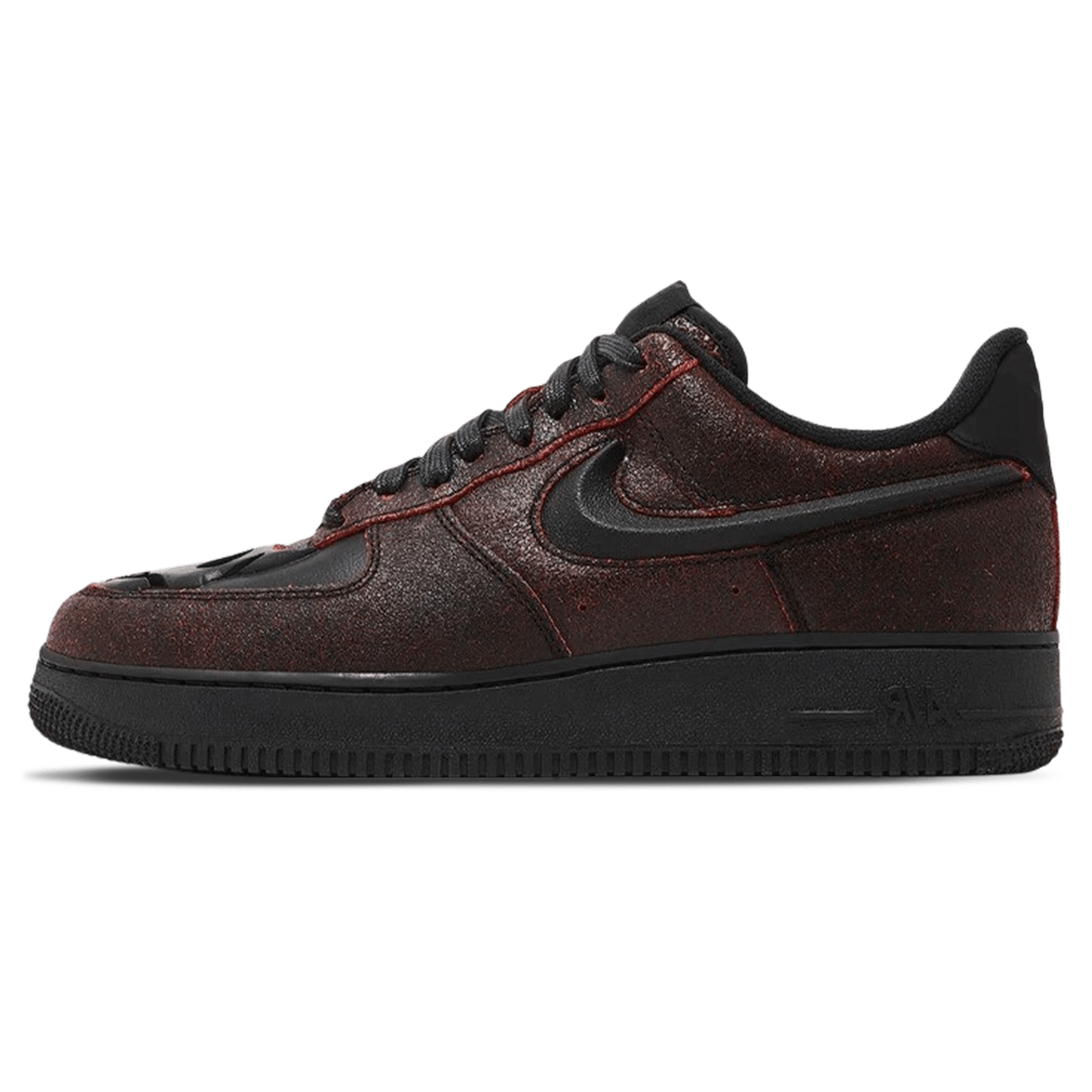 Nike Air Force 1 Low 'Halloween Skull' — UK 3 | EU 35.5 | US 3.5 — Front View