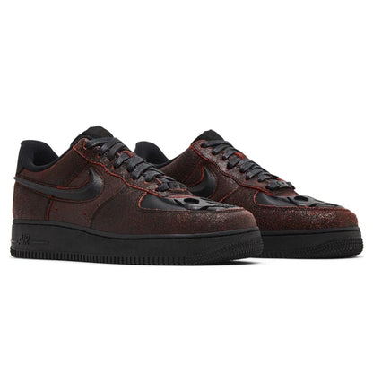 Nike Air Force 1 Low 'Halloween Skull' — UK 3 | EU 35.5 | US 3.5 — Back View