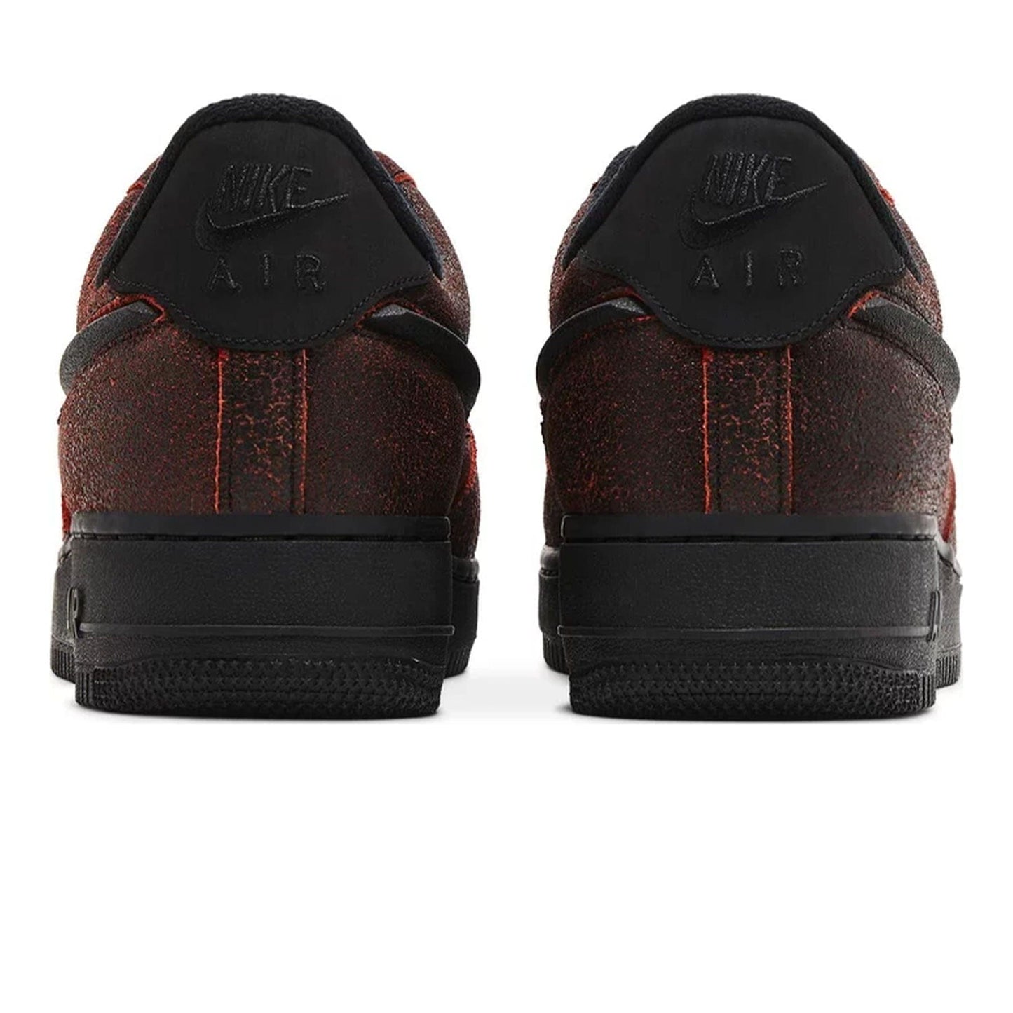 Nike Air Force 1 Low 'Halloween Skull' — UK 3 | EU 35.5 | US 3.5 — Top View