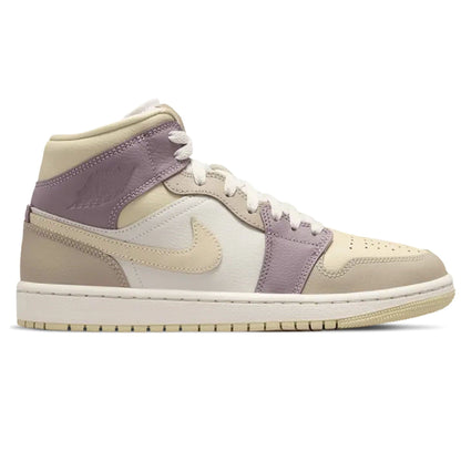 Air Jordan 1 Mid Wmns 'Khaki Taupe Grey' — UK 2.5 | EU 35.5 | US 5 — Side View