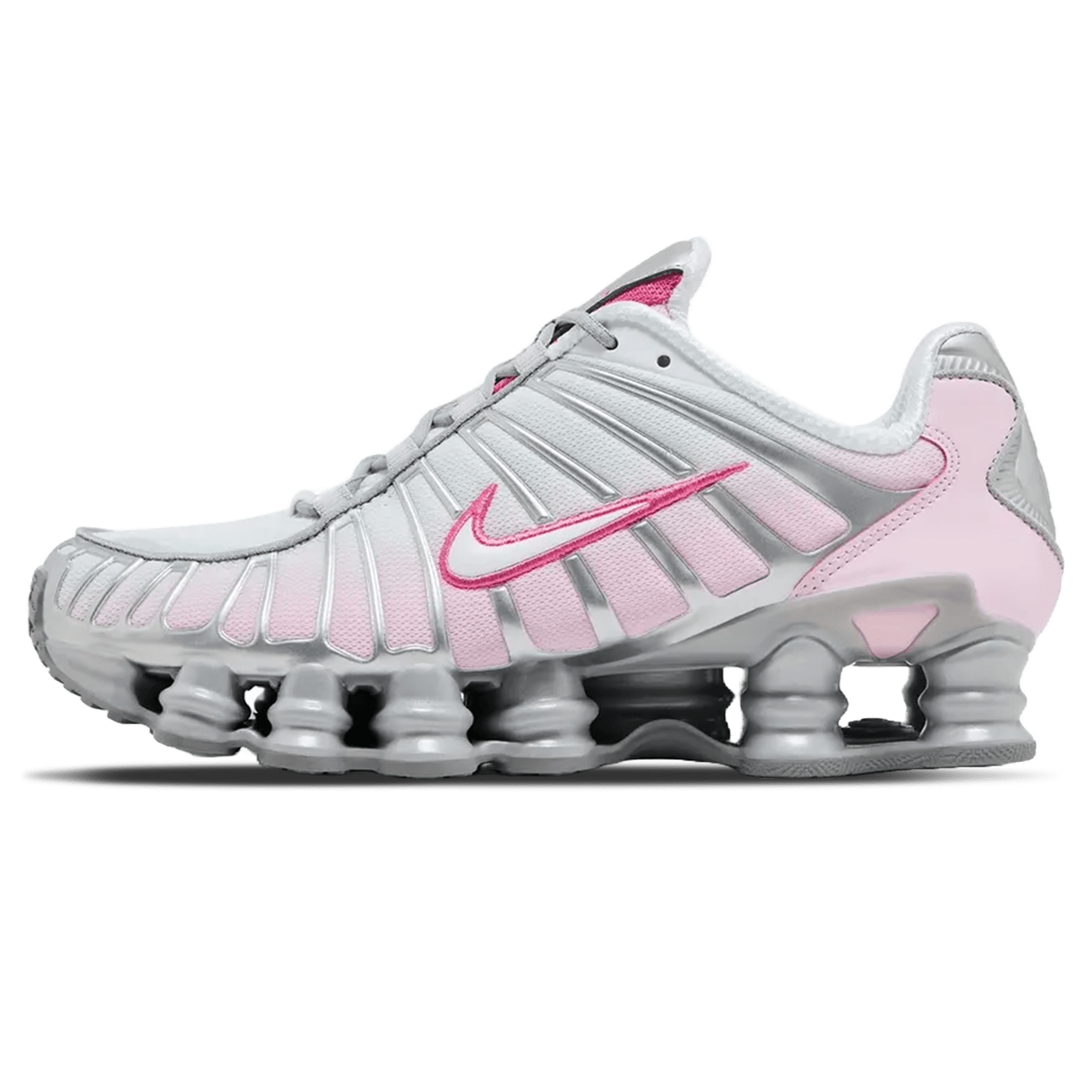 Nike Wmns Shox TL 'Metallic Platinum Pink Foam' — UK 2.5 | EU 35.5 | US 5 — Front View
