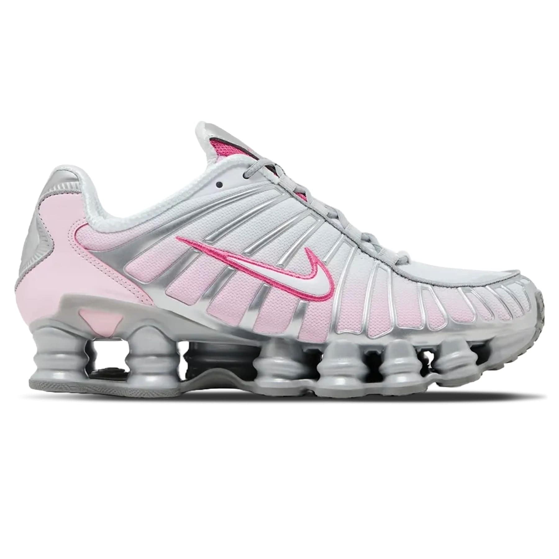 Nike Wmns Shox TL 'Metallic Platinum Pink Foam' — UK 2.5 | EU 35.5 | US 5 — Back View