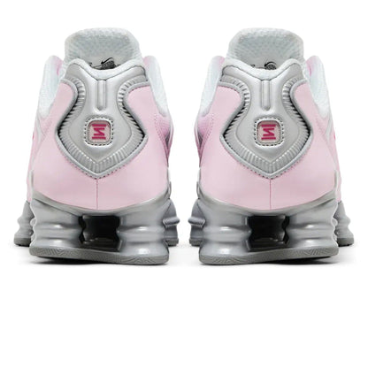 Nike Wmns Shox TL 'Metallic Platinum Pink Foam' — UK 2.5 | EU 35.5 | US 5 — Top View