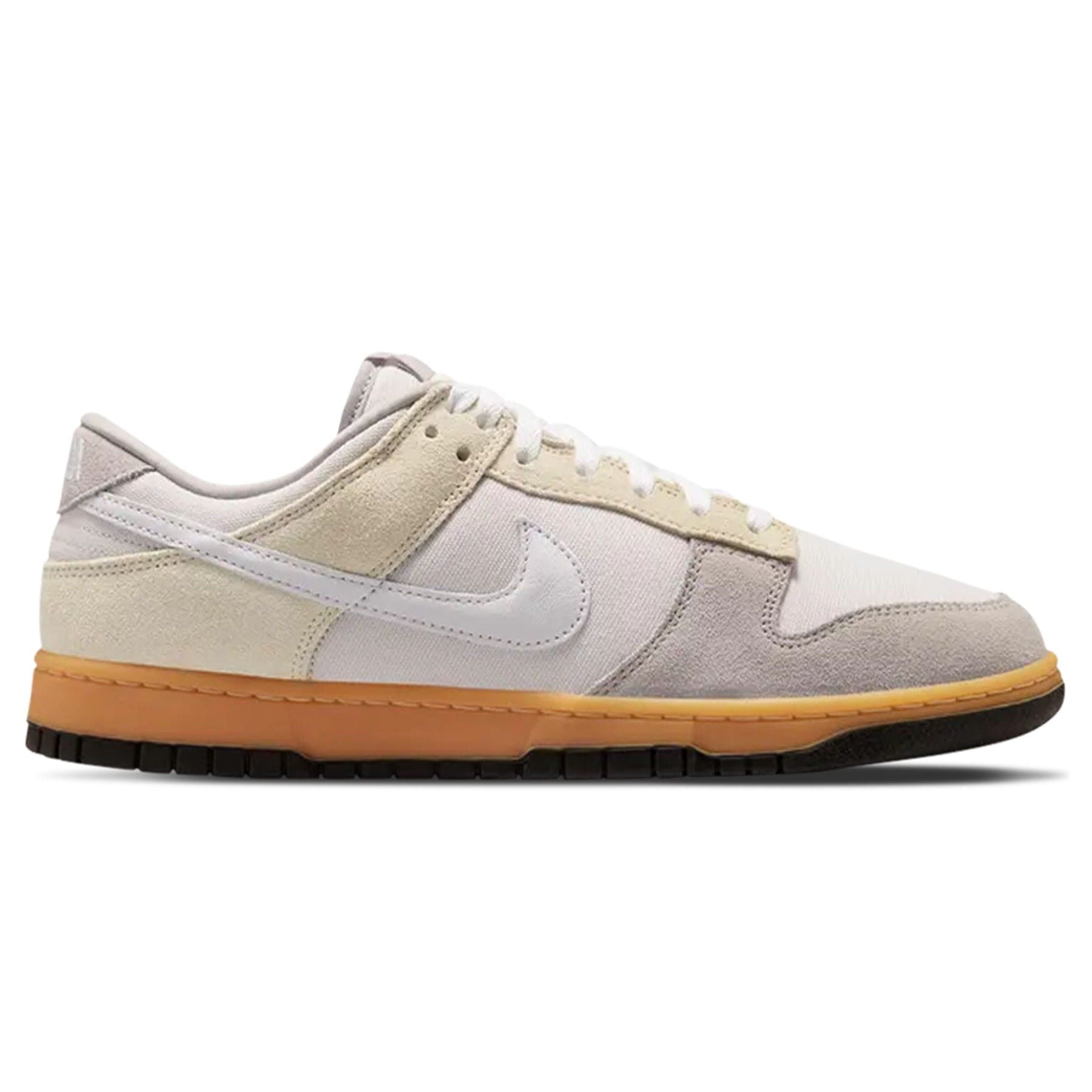 Nike Dunk Low 'Suede & Canvas' — UK 3 | EU 35.5 | US 3.5 — Side View