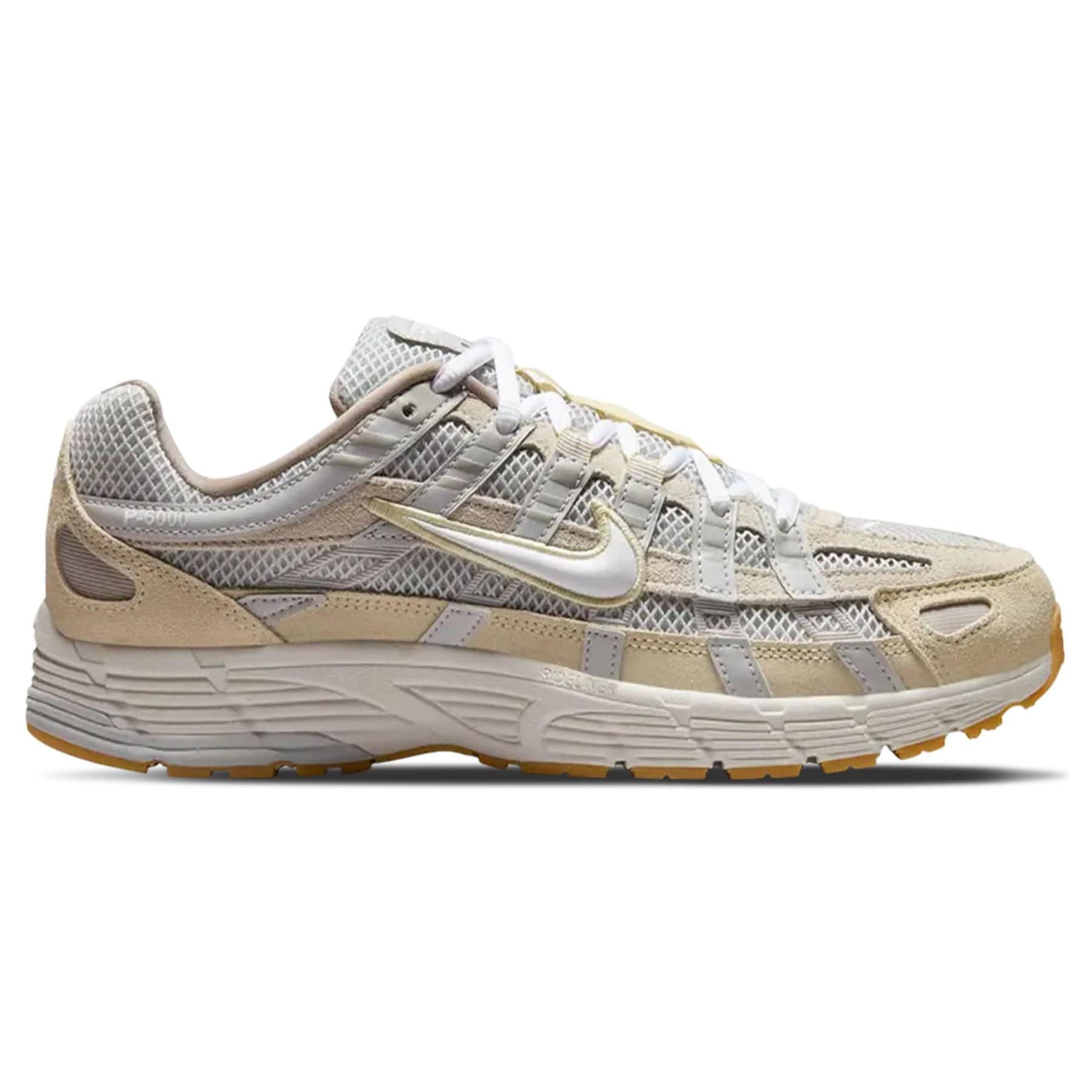 Nike P-6000 Wmns 'Photon Dust Light Khaki' — UK 2.5 | EU 35.5 | US 5 — Side View