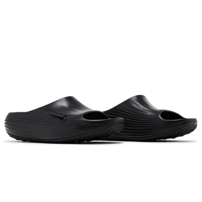 Nike ReactX Rejuven8 Slide 'Triple Black' — UK 3 | EU 35.5 | US 3.5 — Back View