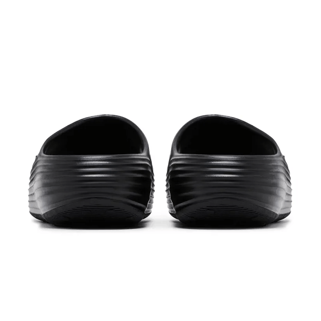 Nike ReactX Rejuven8 Slide 'Triple Black' — UK 3 | EU 35.5 | US 3.5 — Top View