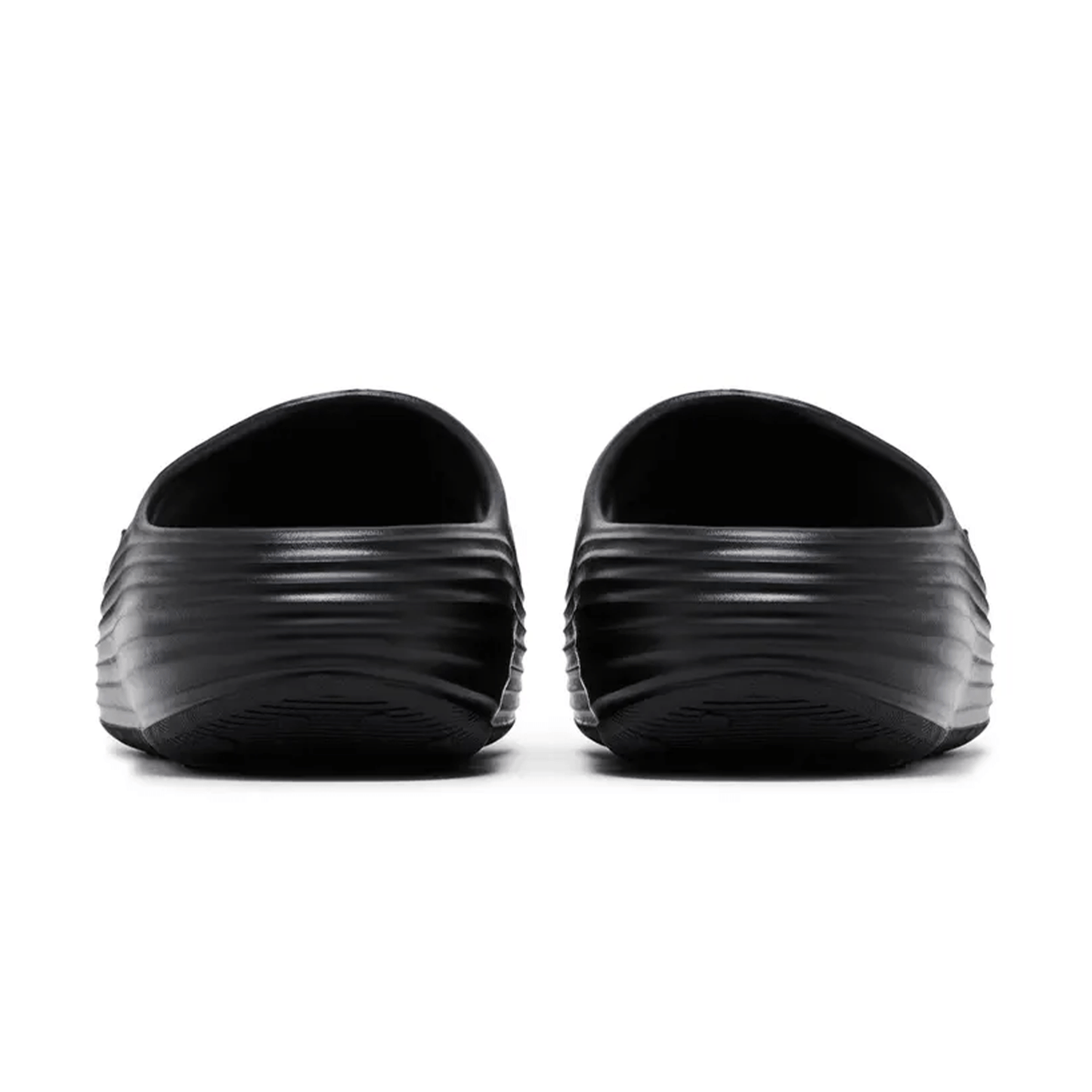 Nike ReactX Rejuven8 Slide 'Triple Black' — UK 3 | EU 35.5 | US 3.5 — Top View