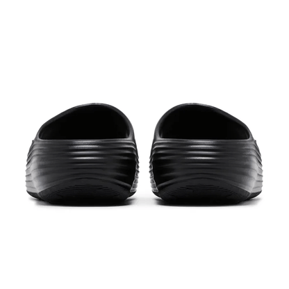Nike ReactX Rejuven8 Slide 'Triple Black' — UK 3 | EU 35.5 | US 3.5 — Top View