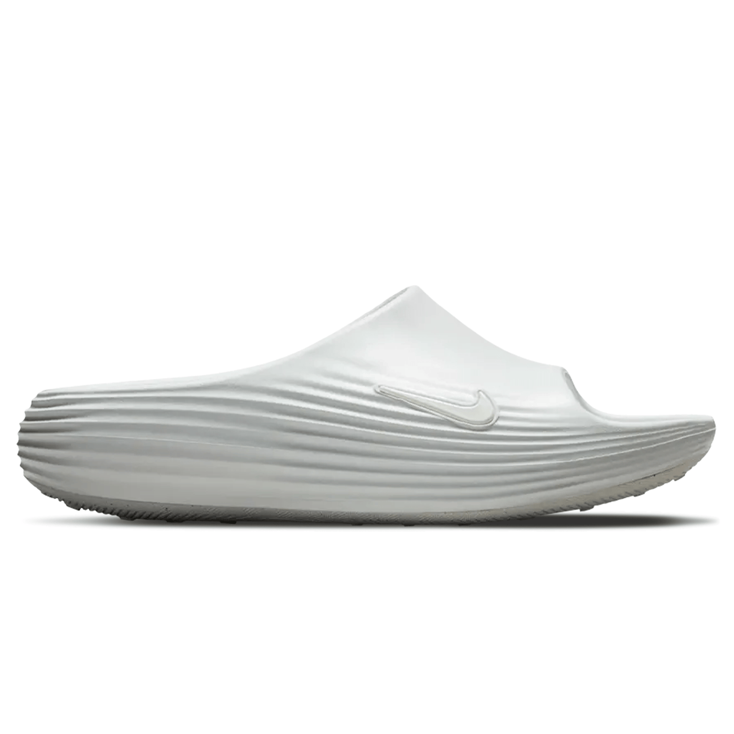 Nike ReactX Rejuven8 Slide 'Summit White' — UK 3 | EU 35.5 | US 3.5 — Side View