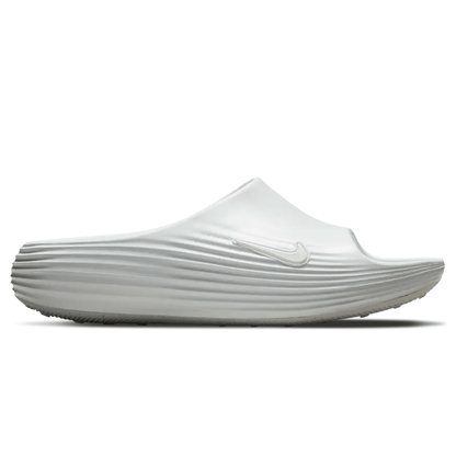 Nike ReactX Rejuven8 Slide 'Summit White' — UK 3 | EU 35.5 | US 3.5 — Side View
