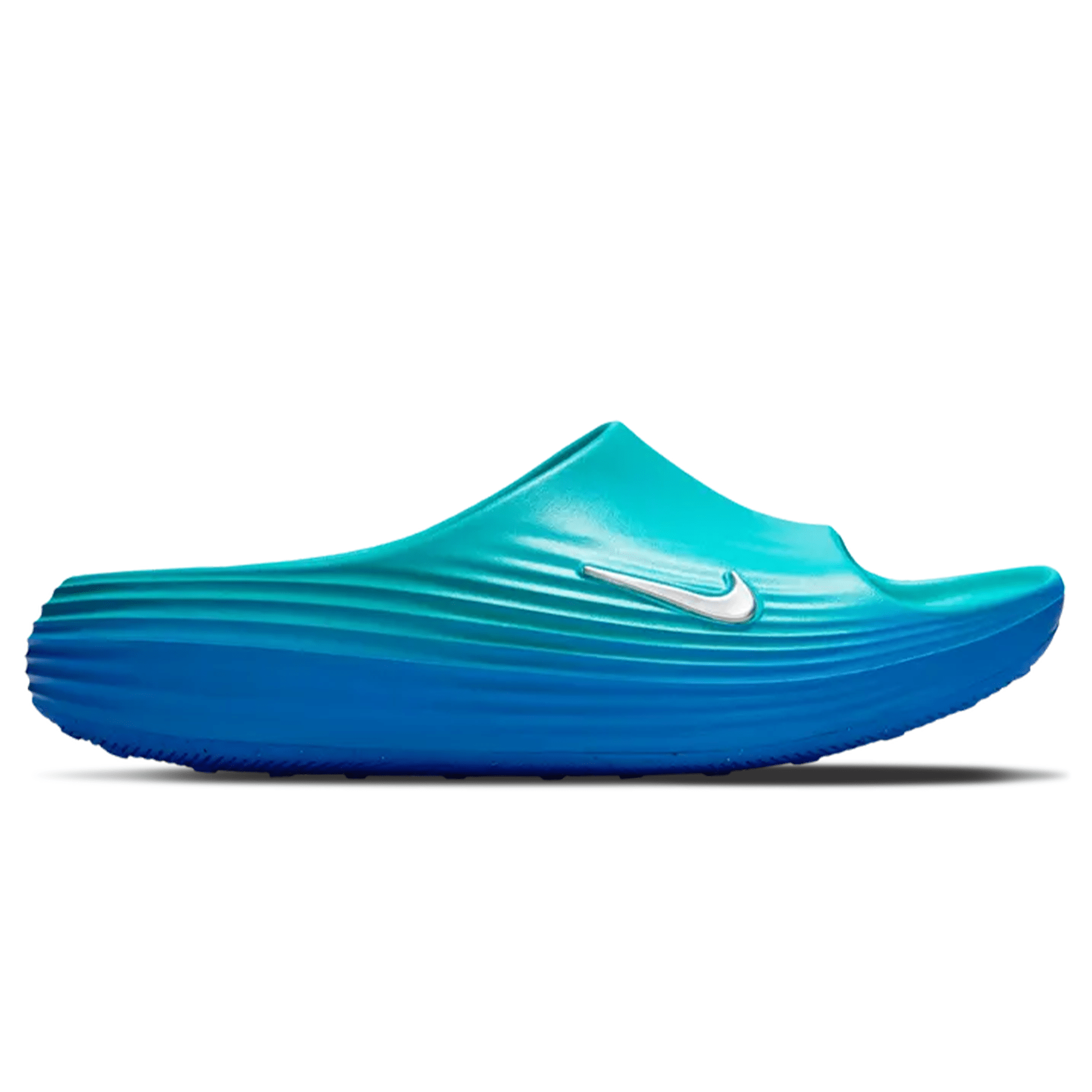 Nike ReactX Rejuven8 Slide 'Dusty Cactus' — UK 3 | EU 35.5 | US 3.5 — Side View