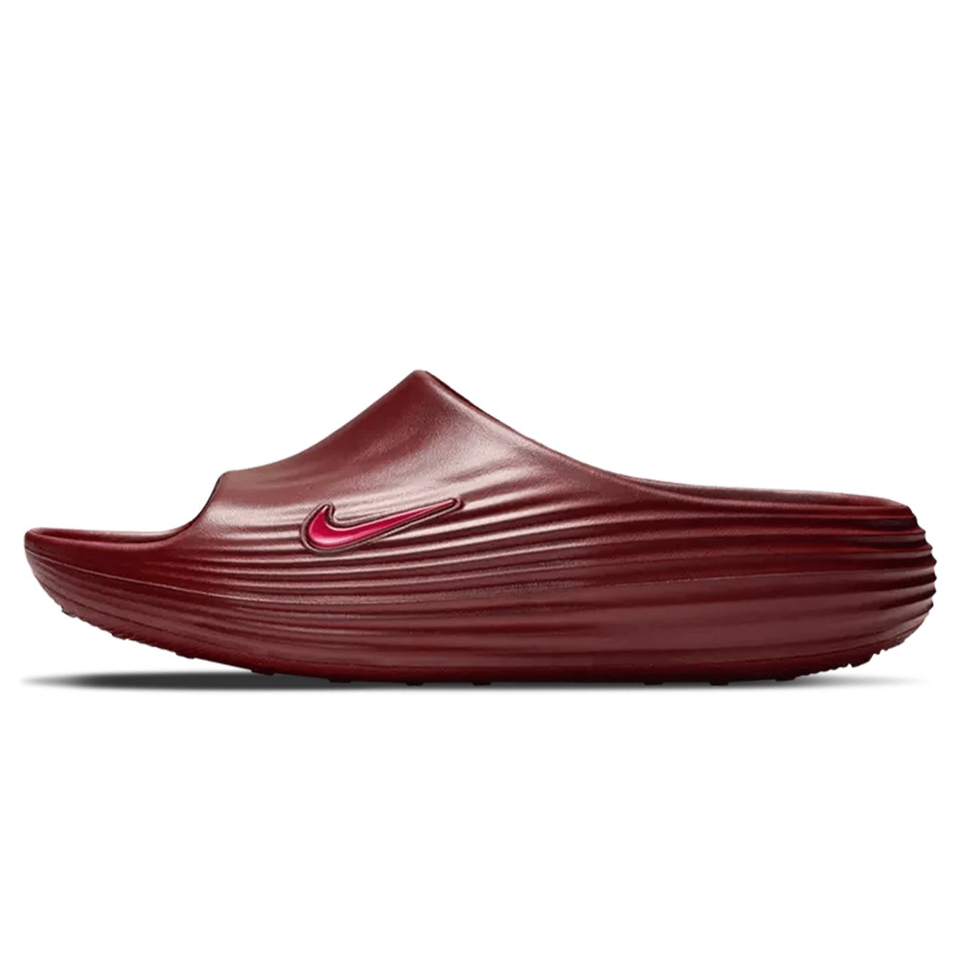 Nike ReactX Rejuven8 Slide 'Team Red' — UK 3 | EU 35.5 | US 3.5 — Front View