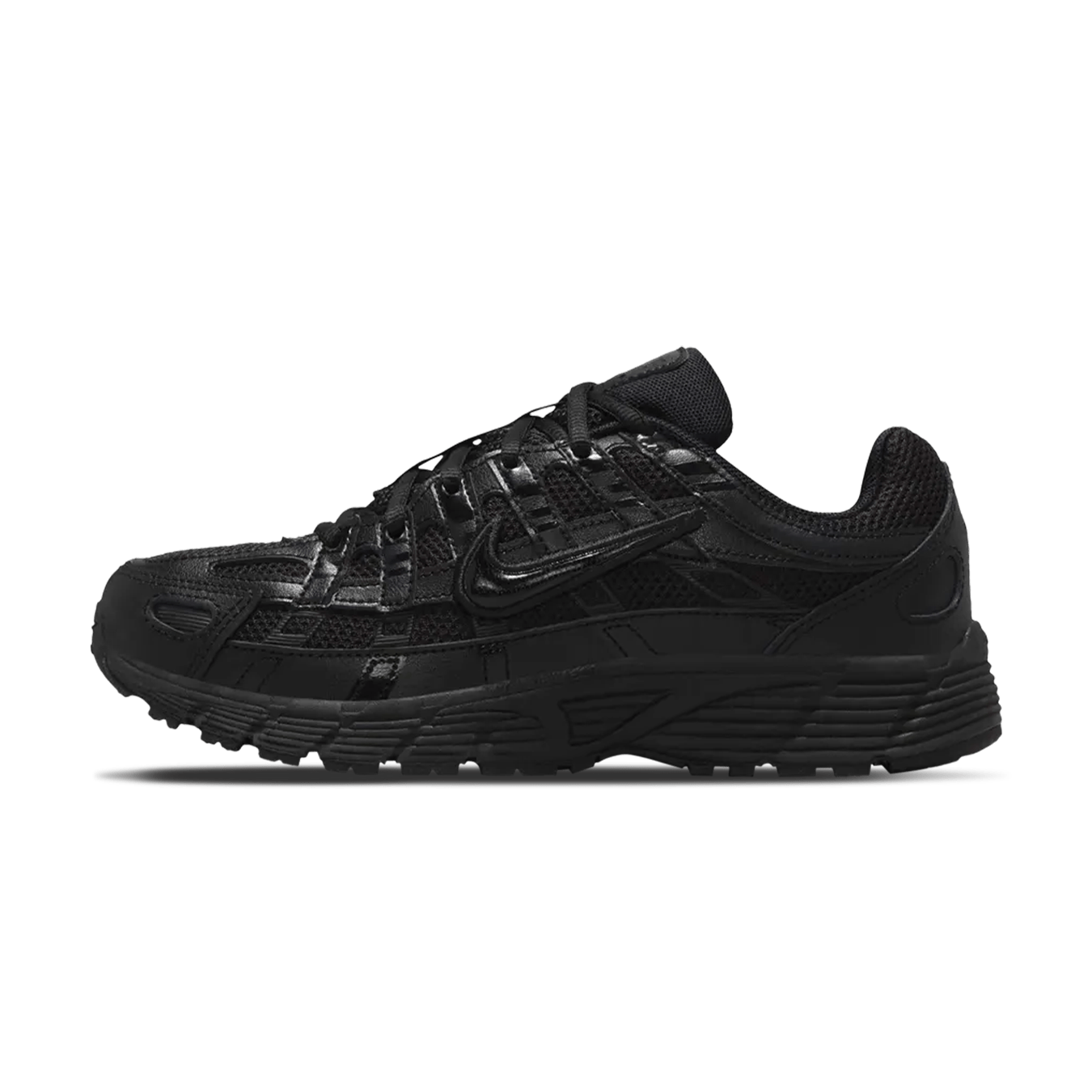 Nike P-6000 GS 'Triple Black' — UK 13.5 | EU 32 | US 1Y — Front View