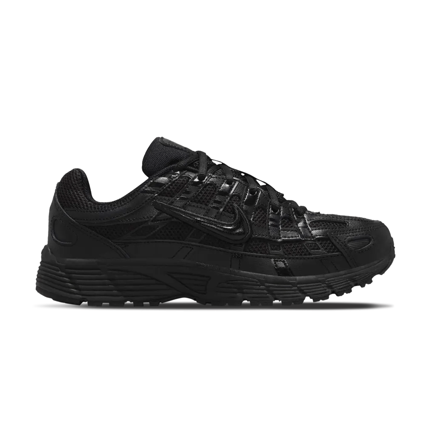 Nike P-6000 GS 'Triple Black' — UK 13.5 | EU 32 | US 1Y — Side View