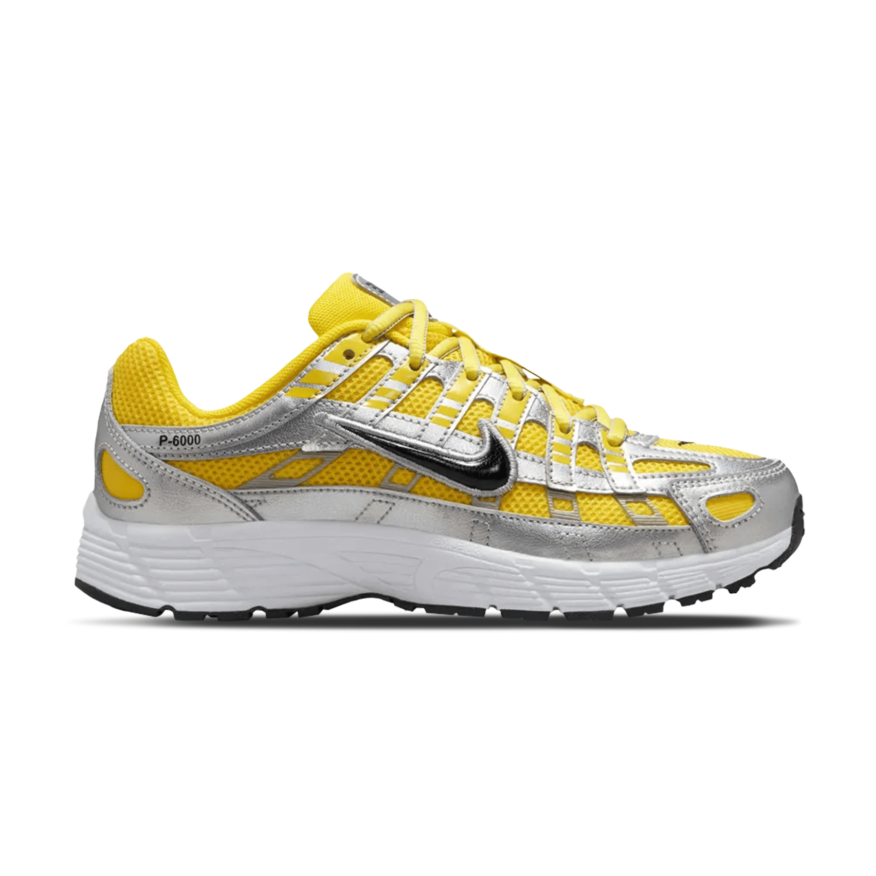 Nike P-6000 GS 'Lightning Metallic Silver' — UK 13.5 | EU 32 | US 1Y — Side View