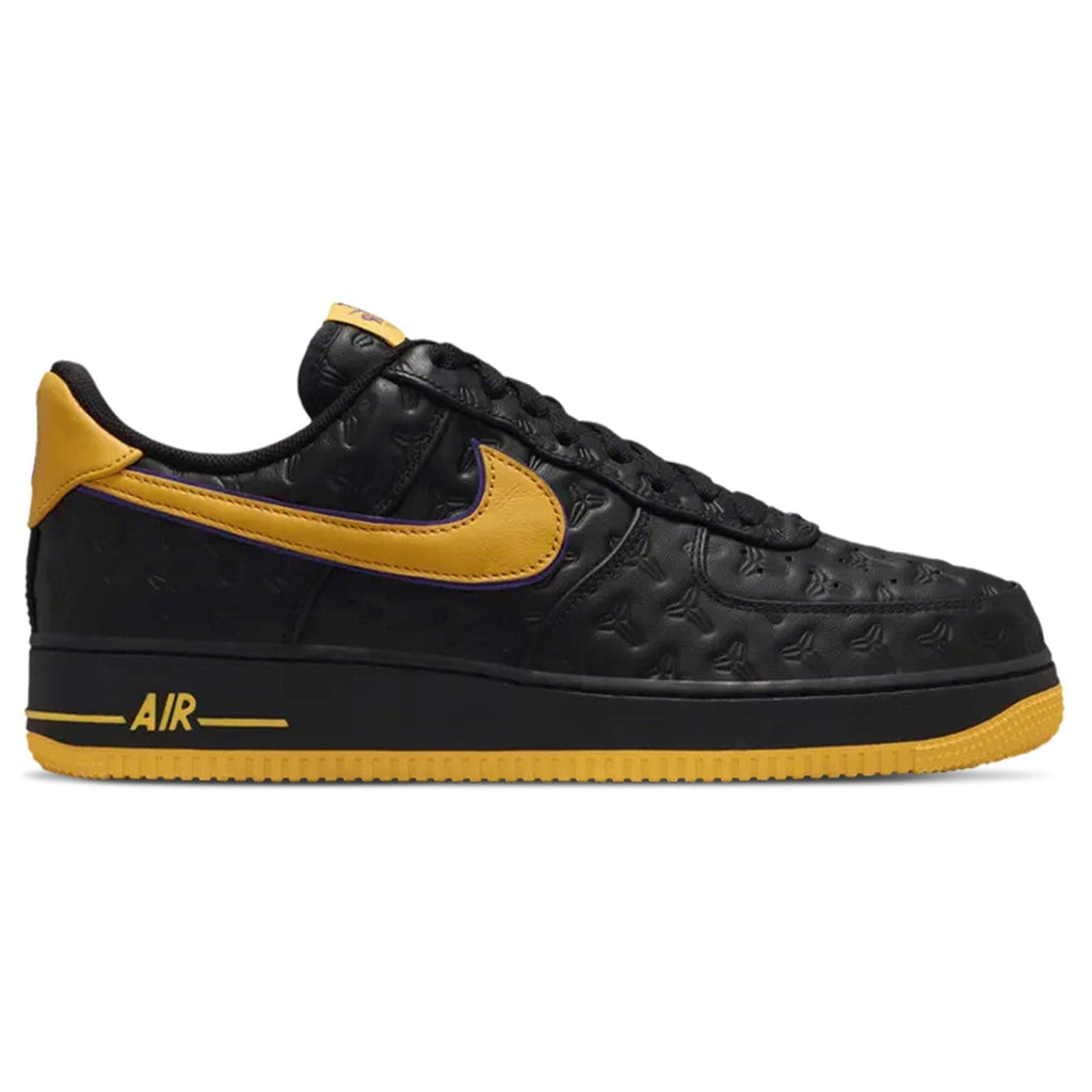 Kobe Bryant x Nike Air Force 1 Low Retro QS 'Lakers Away' — UK 3 | EU 35.5 | US 3.5 — Side View