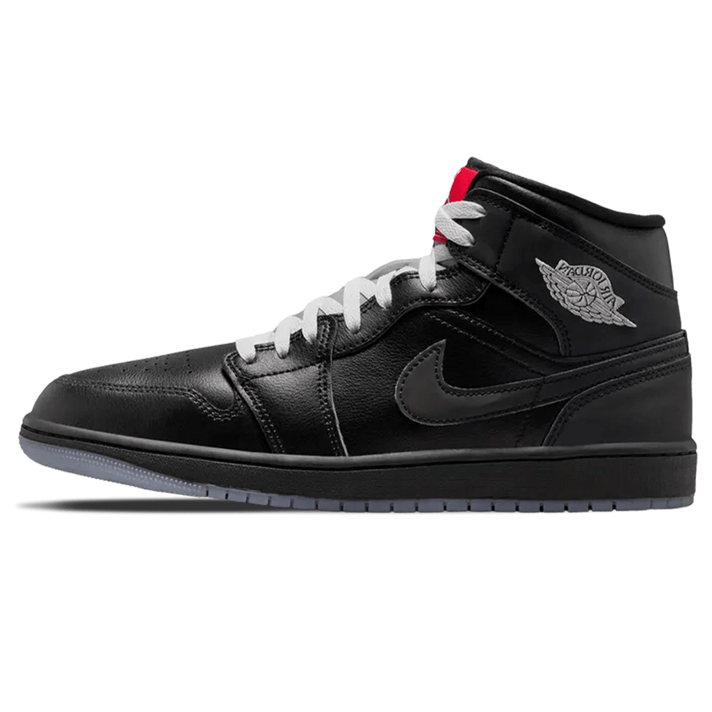 Air Jordan 1 Mid SE 'Black Metallic Reimagined' — UK 3 | EU 35.5 | US 3.5 — Front View