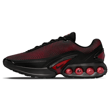 Nike Air Max DN Essential 'Black Bright Crimson' — UK 3 | EU 35.5 | US 3.5 — Front View