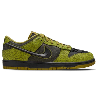 Nike Dunk Low 'Halloween Skull' — UK 3 | EU 35.5 | US 3.5 — Side View