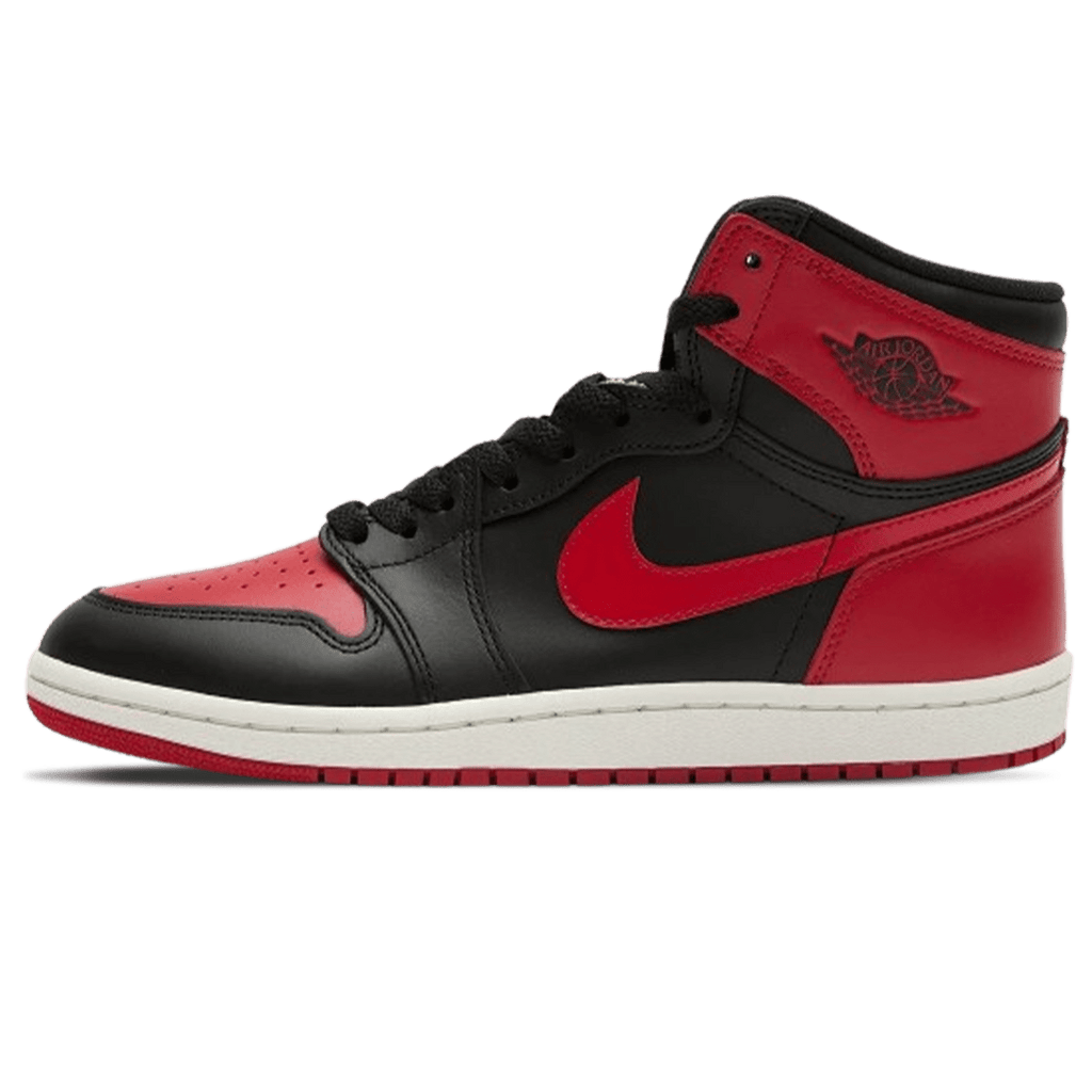 Air Jordan 1 Retro High '85 OG 'Bred' 2025 — UK 3 | EU 35.5 | US 3.5 — Front View