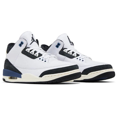 A Ma Maniére x Air Jordan 3 Retro OG SP 'Diffused Blue' — UK 3 | EU 35.5 | US 3.5 — Top View
