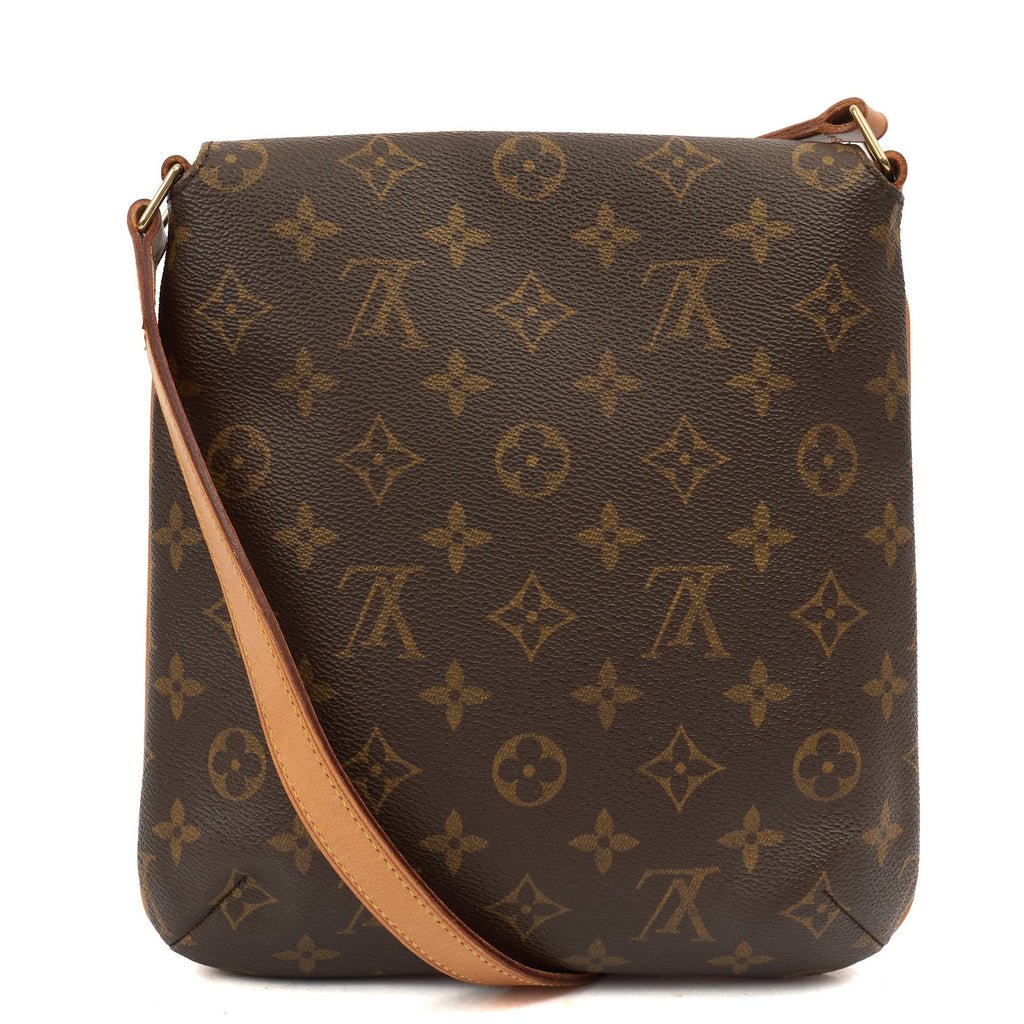 Louis Vuitton Cross Body Musette Salsa PM in Monogram, Canvas — Top View