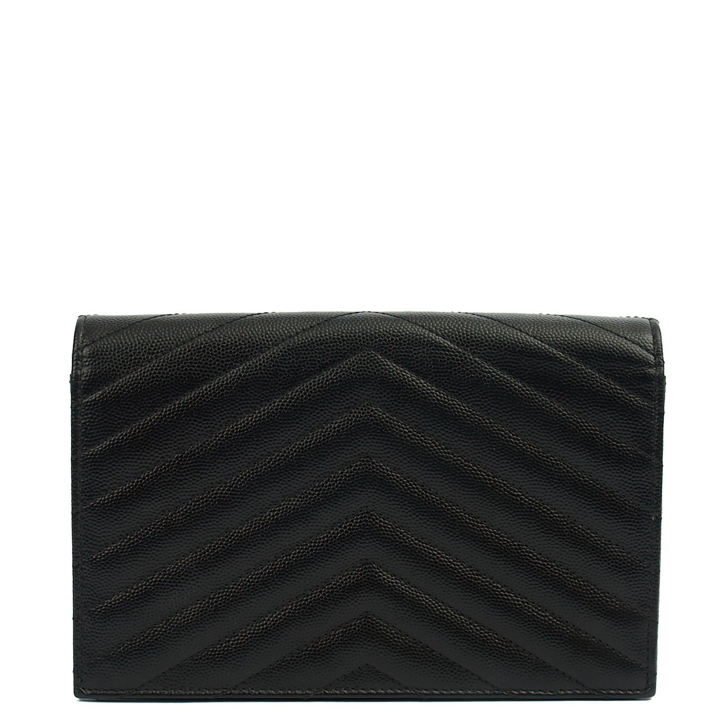 Saint Laurent Cross Body Kate Small in Black, Calfskin Leather — Back View