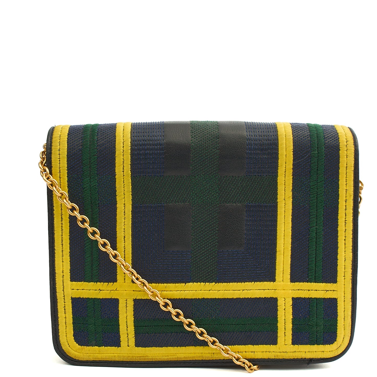 Mulberry Cross Body Clifton in Blue, Leather — Back View
