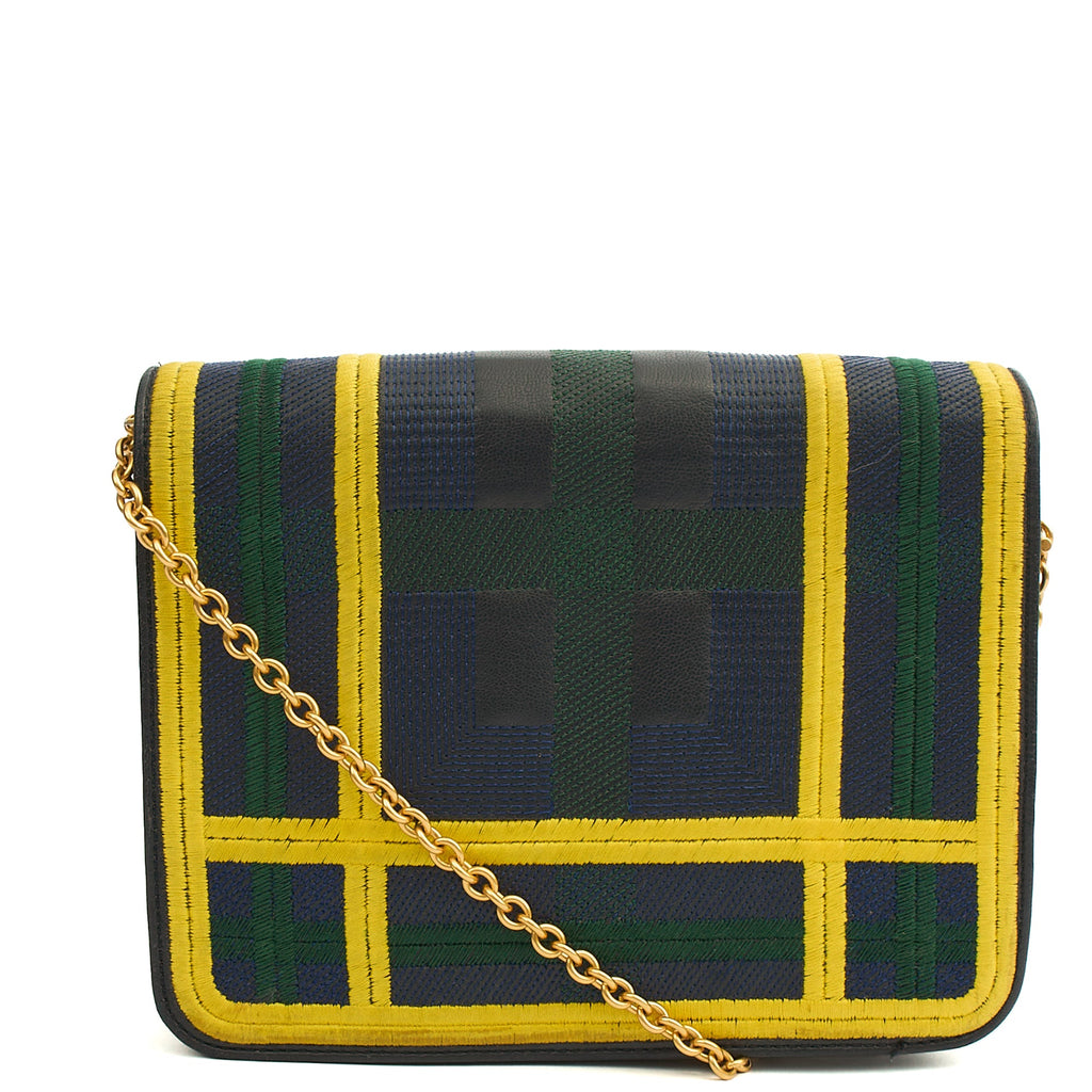 Mulberry Cross Body Clifton in Blue, Leather — Alternate View 9