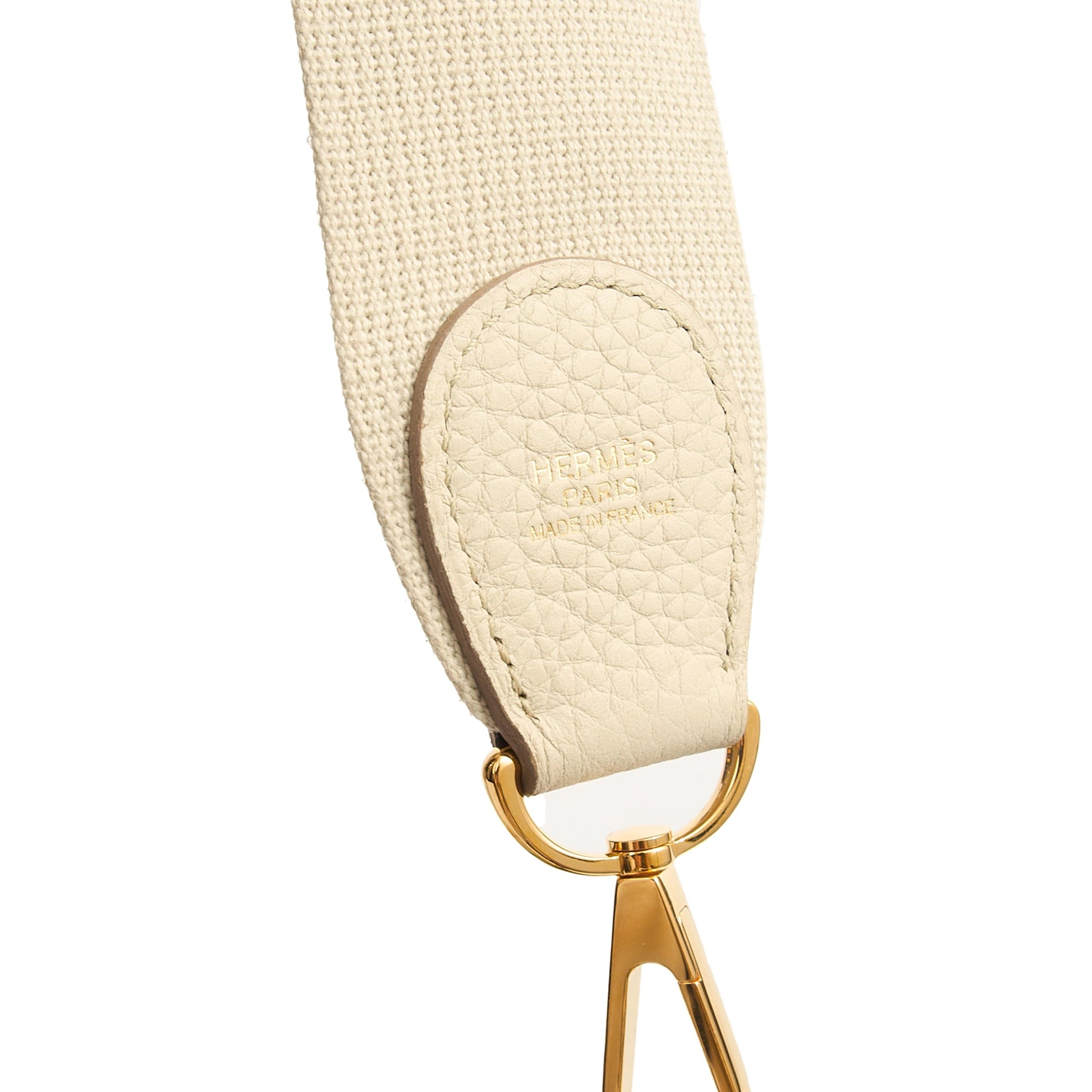 Hermes Cross Body Evelyne 29 in Beton, Leather — Lifestyle View