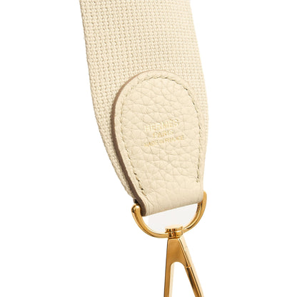 Hermes Cross Body Evelyne 29 in Beton, Leather — Alternate View 18