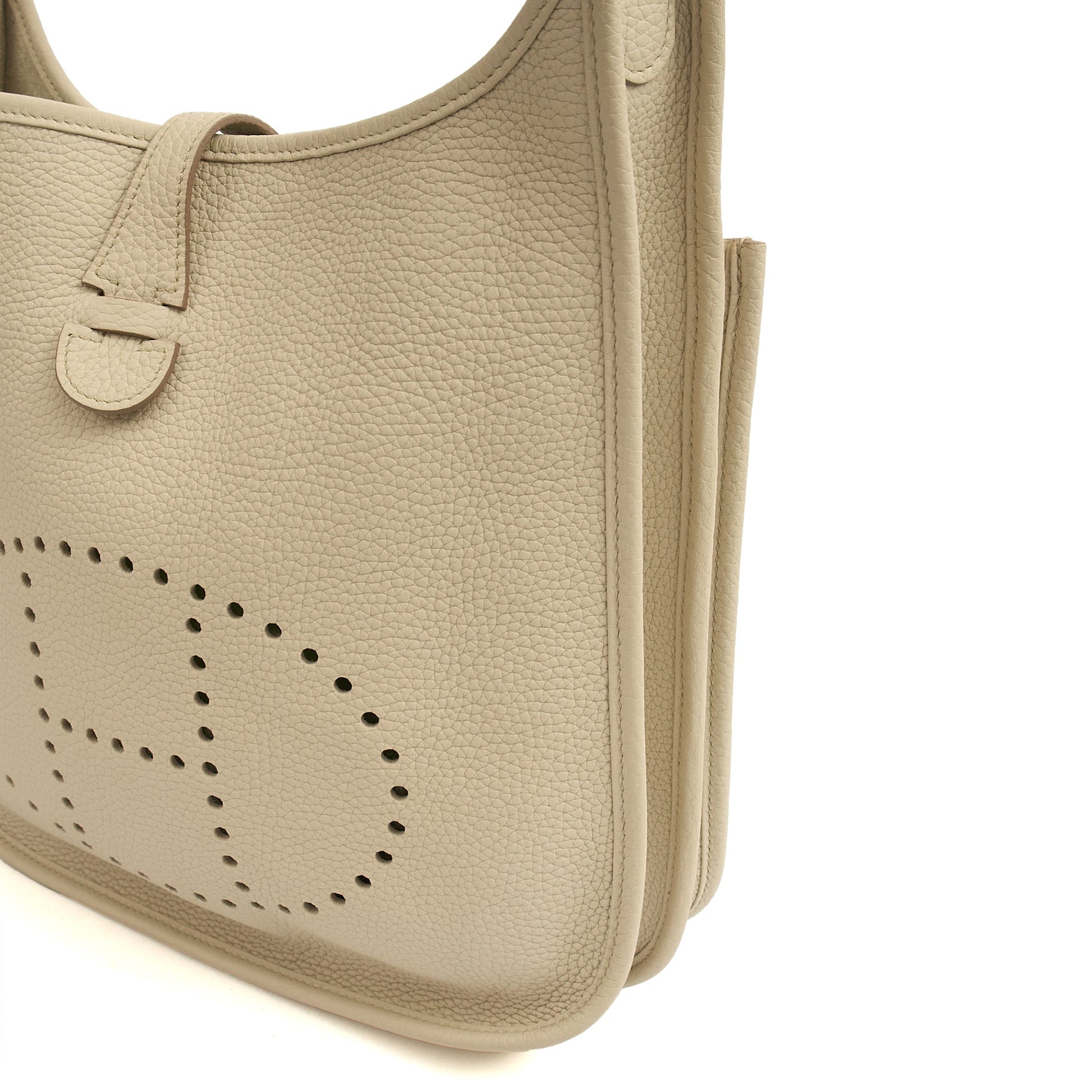 Hermes Cross Body Evelyne 29 in Beton, Leather — Alternate View 10
