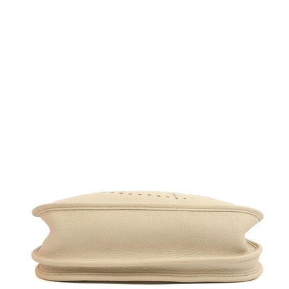 Hermes Cross Body Evelyne 29 in Beton, Leather — Top View