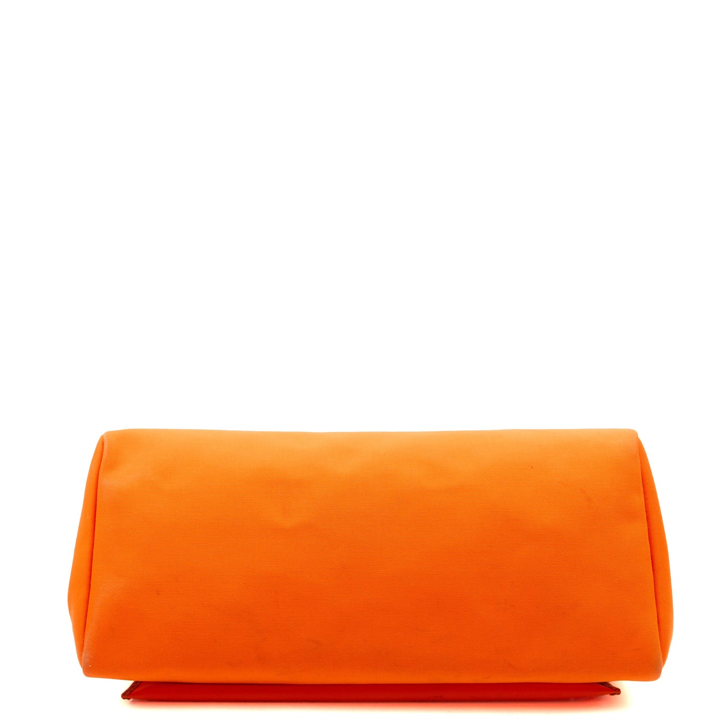 Hermes Herbag Cabine 50 in Classic Orange, Canvas — Top View