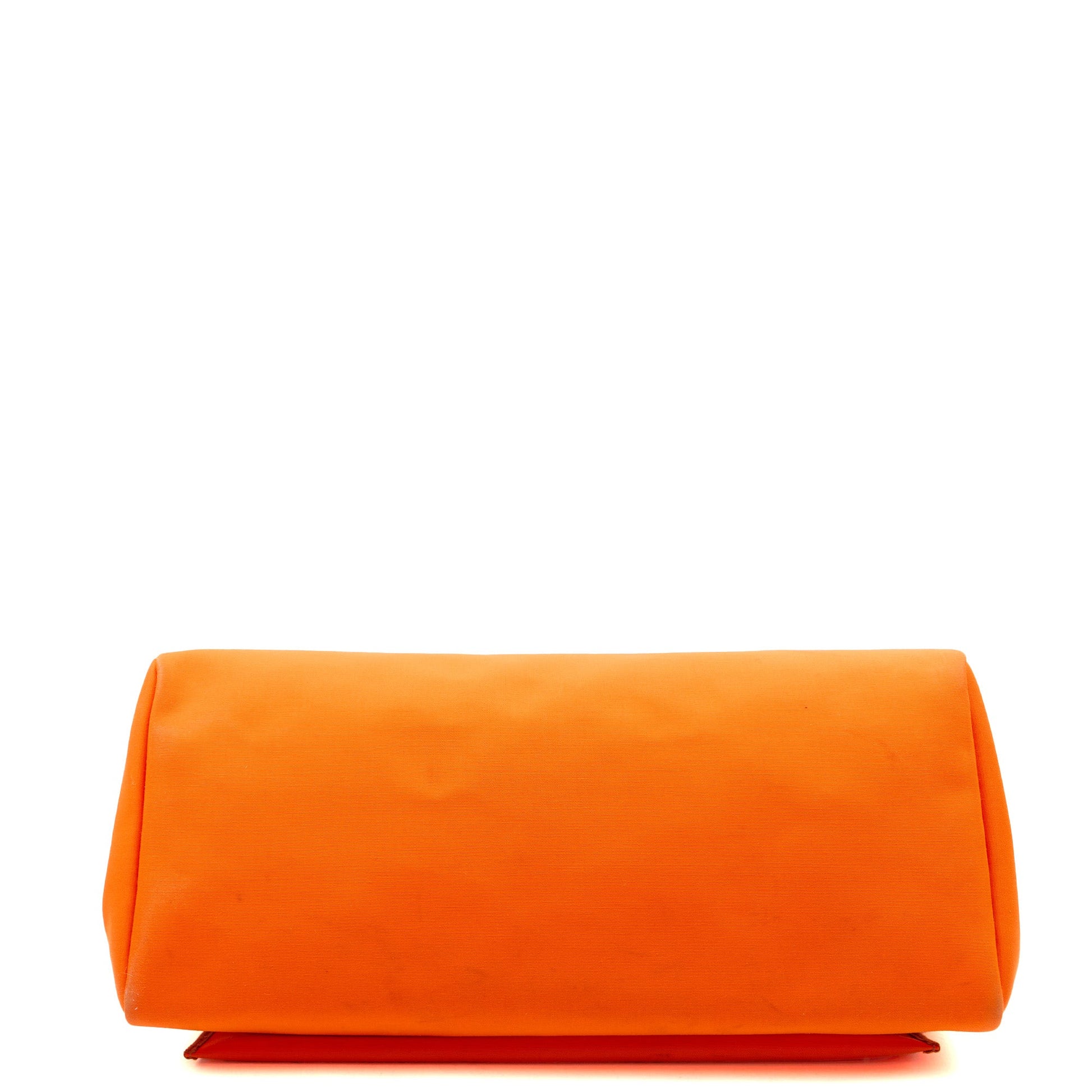 Hermes Herbag Cabine 50 in Classic Orange, Canvas — Alternate View 17
