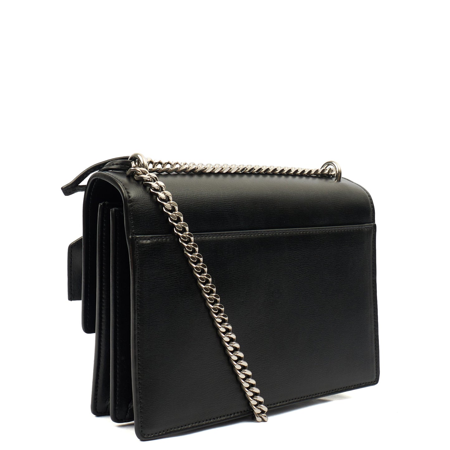 Saint Laurent Cross Body Sunset - Small in Black, Leather — Back View