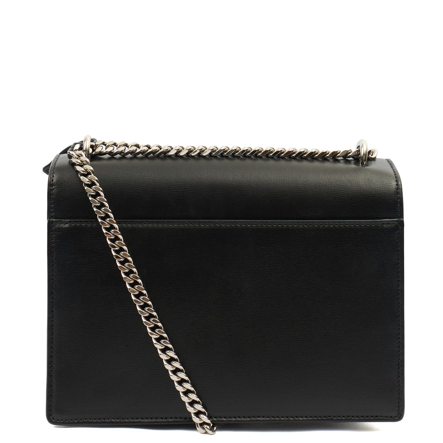 Saint Laurent Cross Body Sunset - Small in Black, Leather — Top View