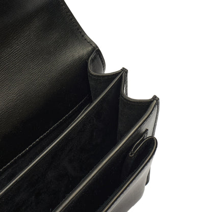 Saint Laurent Cross Body Sunset - Small in Black, Leather — Alternate View 8