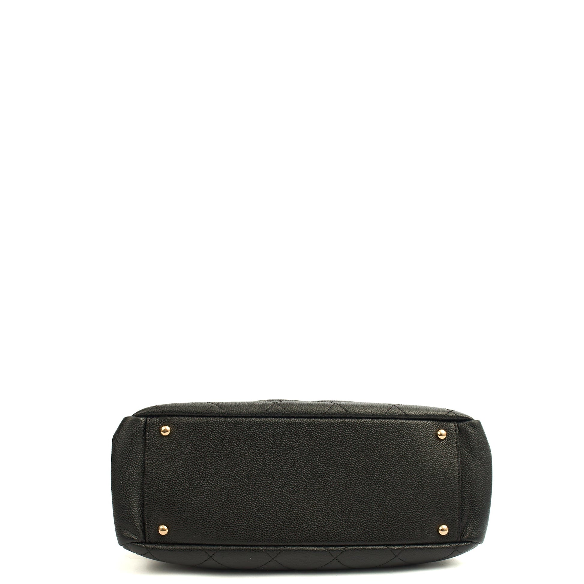Chanel Tote Timeless CC Shopper in Black, Caviar Leather — Alternate View 20