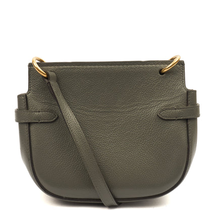 Mulberry Cross Body Amberley Crossbody - Small in Charcoal Grey, Leather — Top View