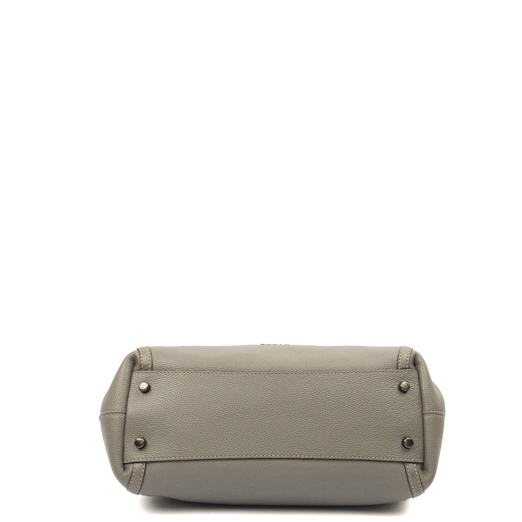 Coach Tote Edie Tote in Grey, Leather — Detail View