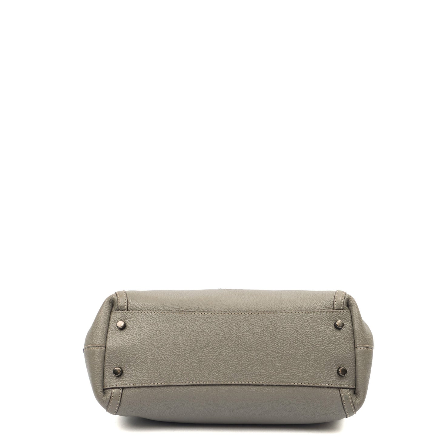 Coach Tote Edie Tote in Grey, Leather — Detail View