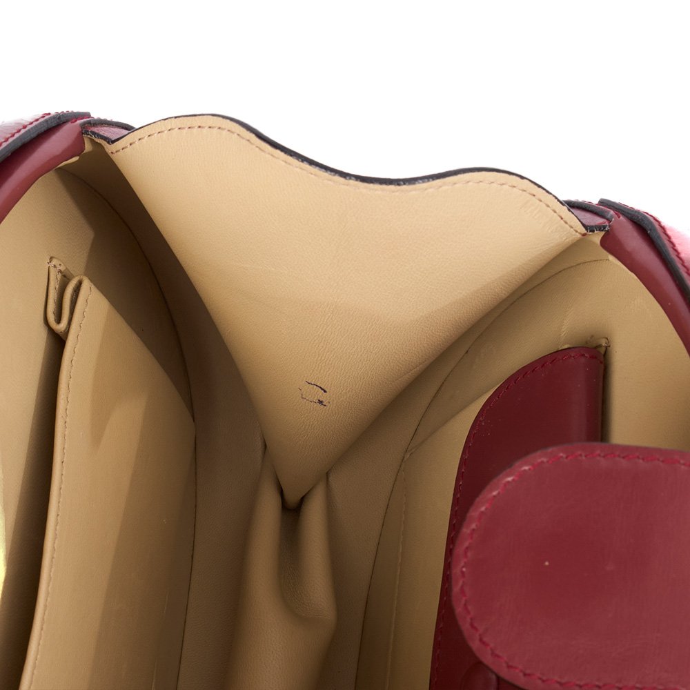 Loewe Top Handle Shoulder Bag in Brown, Leather — Alternate View 16