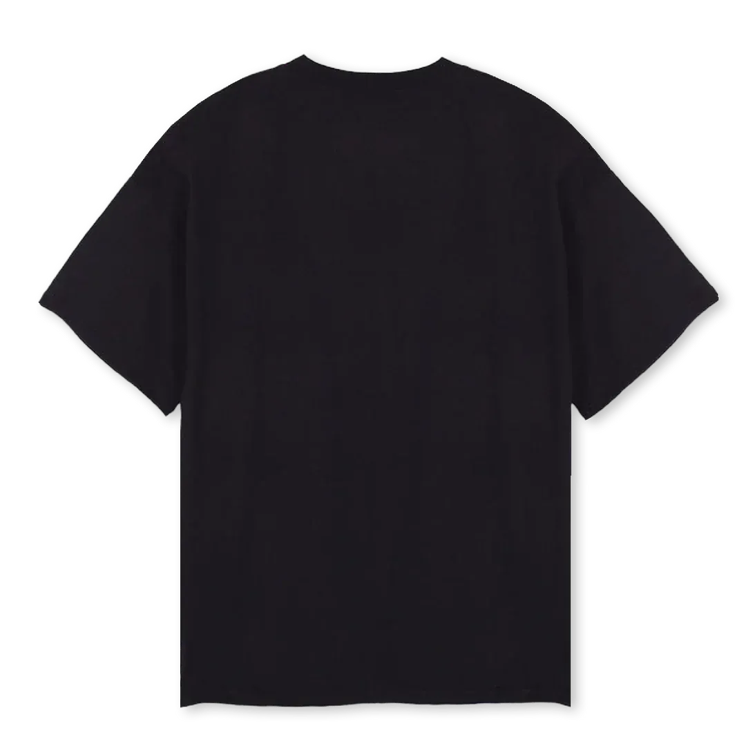 KAIZEN MARKET HI JACKER TEE BLACK — SMALL — Back View