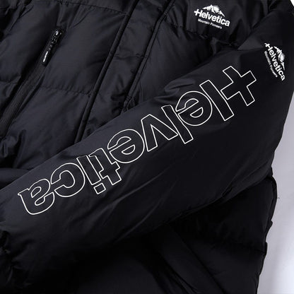 Helvetica Mountain Pioneers Himalaya Hooded Parka Jacket — S — Top View