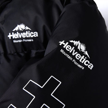 Helvetica Mountain Pioneers Himalaya Hooded Parka Jacket — S — Detail View