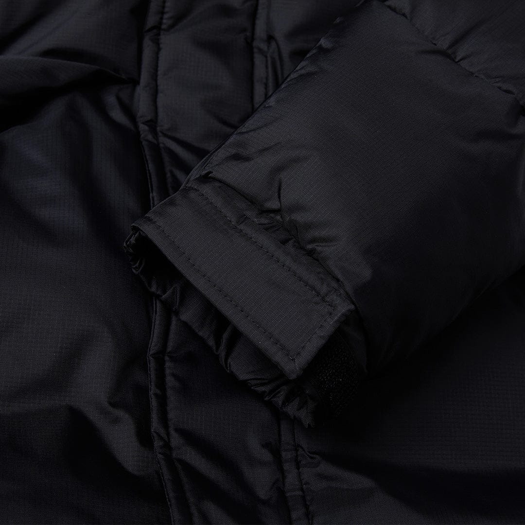 Helvetica Mountain Pioneers Himalaya Hooded Parka Jacket — S — Lifestyle View